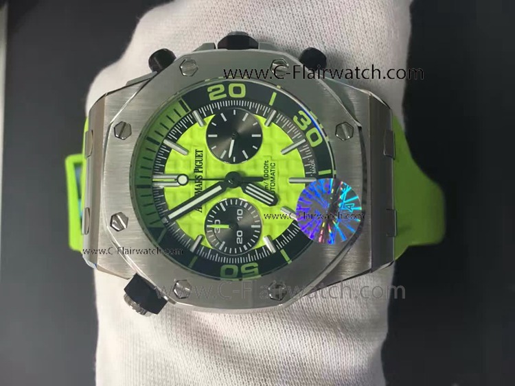 Replica Audemars Piguet Royal Oak Offshore Diver Green Watch Replica Audemars Piguet Royal Oak Offshore Diver Green Watch